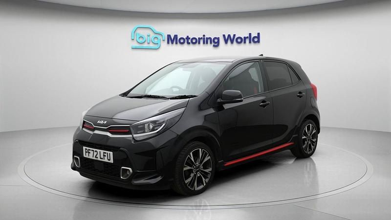 Used Kia Picanto GT-Line 101 HP (74 kW) 2022 Black Hatchback