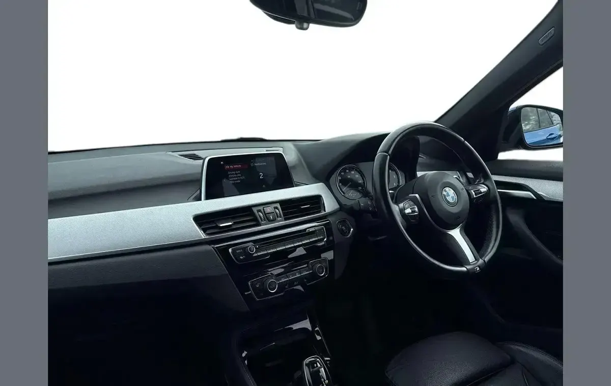 Used BMW X1 M Sport 187 HP (137 kW) 2018 Blue SUV