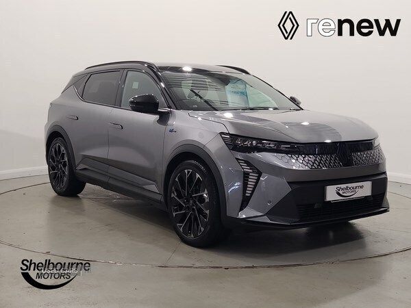 Twotone metallic shadow grey with diamond black Used 2024 Renault Scénic Esprit Alpine MPV | £31,495 - Image 1/4