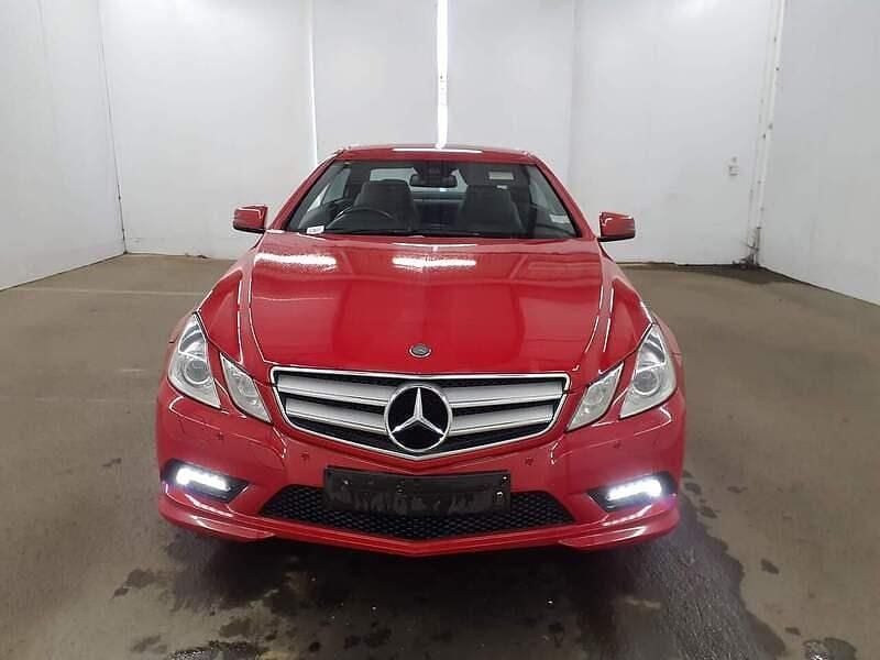 Used Mercedes E350 2010 Red Coupe