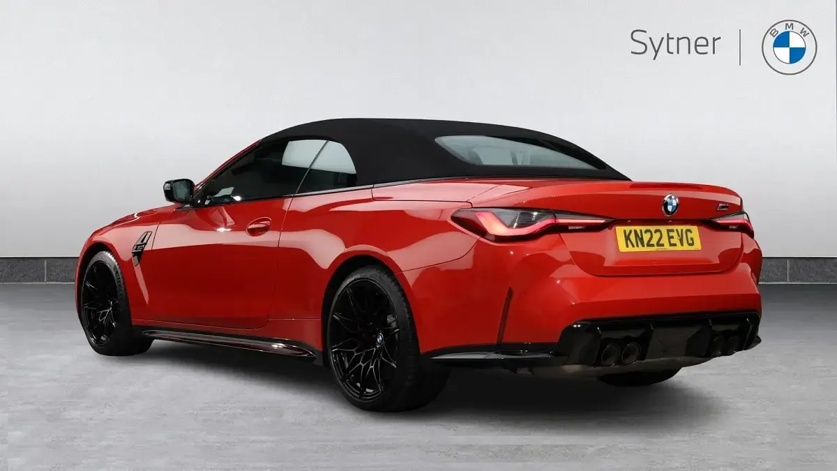 Used BMW M4 Cabriolet Competition Edition 503 HP (369 kW) 2022 Red Cabriolet