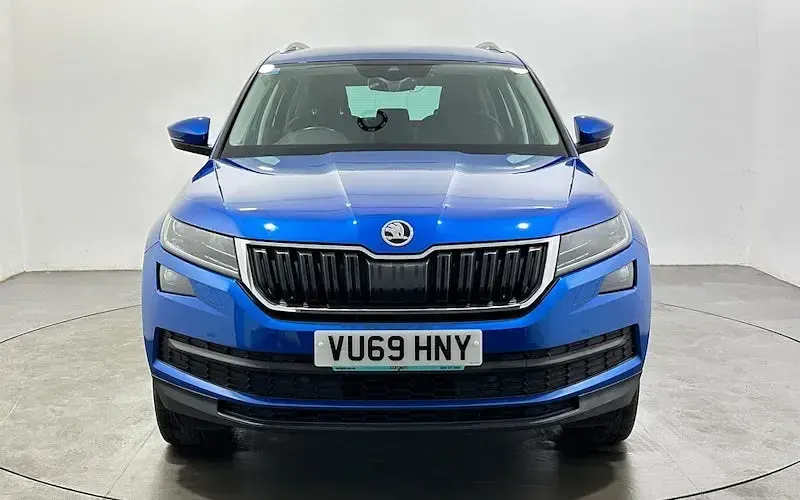 Used Skoda Kodiaq 150 HP (110 kW) 2019 Blue SUV