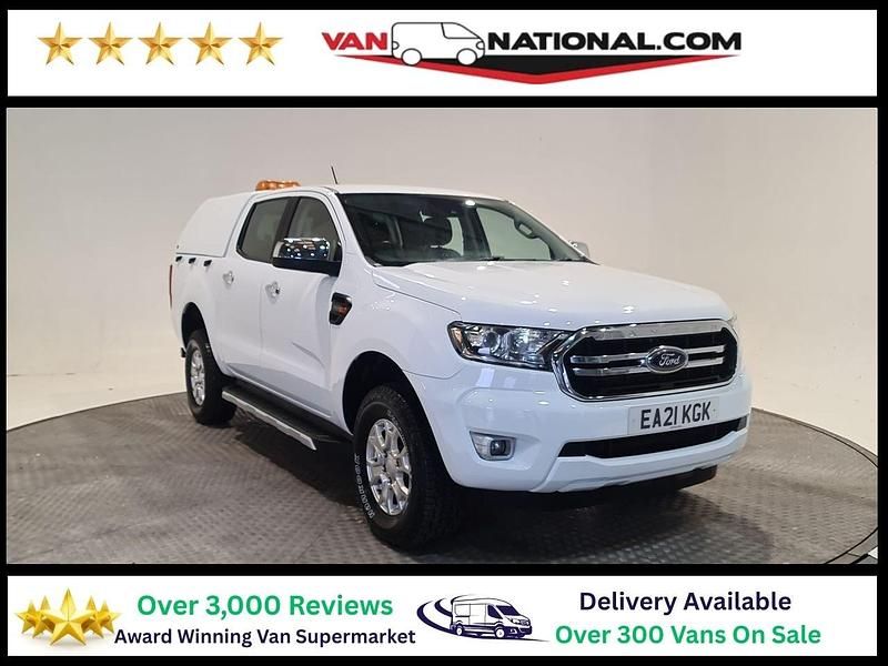 Used Ford Ranger XLT 170 HP (125 kW) 2021 White Pickup