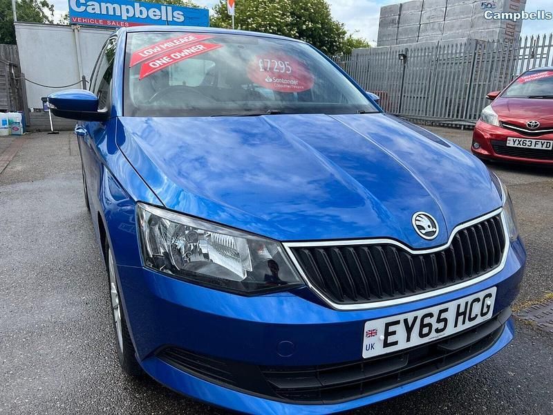 Blue Used 2015 Skoda Fabia SE Hatchback | £7,295 (A bit pricey) - Image 1/4