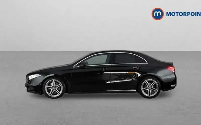 Used Mercedes A220 AMG line 190 HP (139 kW) 2020 Black Sedan
