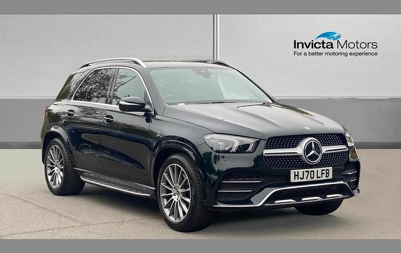 Green Used 2020 Mercedes GLE300 AMG line Estate | £27,500 (Good price) - Image 1/4