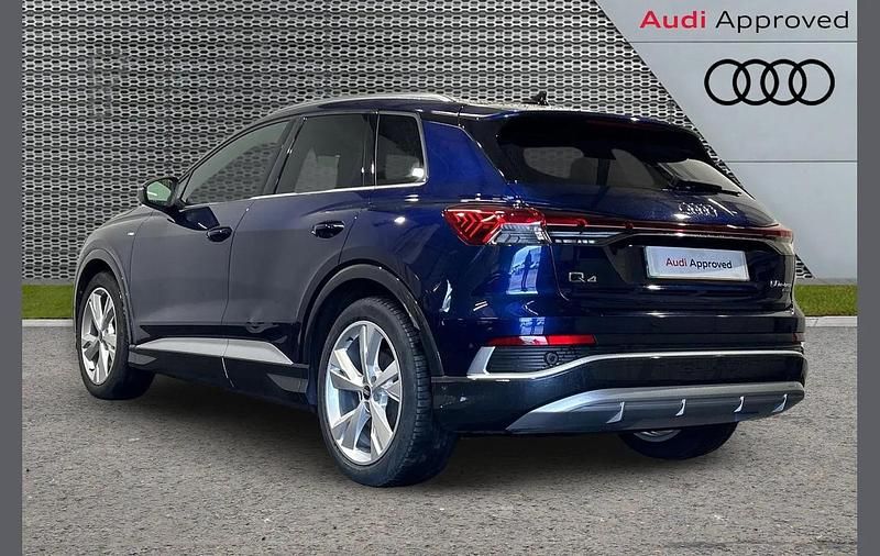 Used Audi Q4 e-tron S-Line 219 kW (299 HP) 2023 Blue SUV