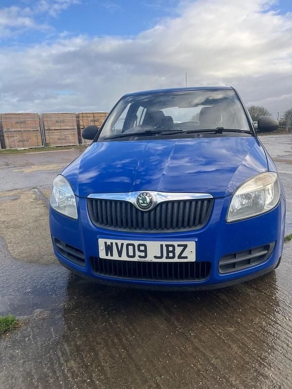 Used Skoda Fabia 2009 Blue Hatchback