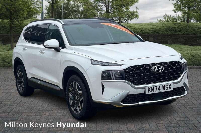 White New 2024 Hyundai Santa Fe Ultimate SUV | £41,994 (Fair price) - Image 1/3