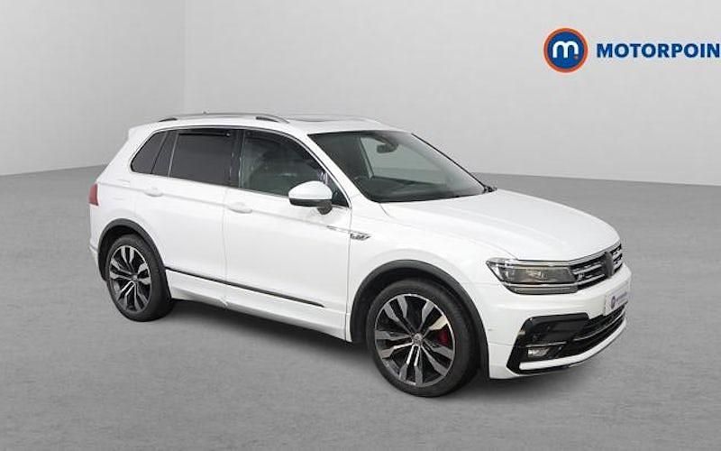 Used VW Tiguan R-line 150 HP (110 kW) 2020 White SUV
