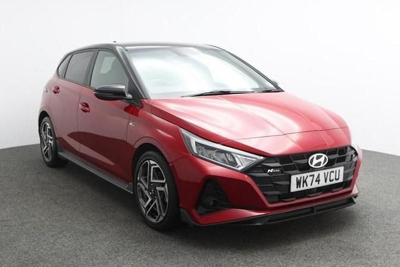 Used Hyundai i20 N Line 100 HP (73 kW) 2024 Red Hatchback