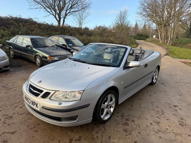 Used Saab 9-3 Cabriolet Vector 2004 Silver Cabriolet