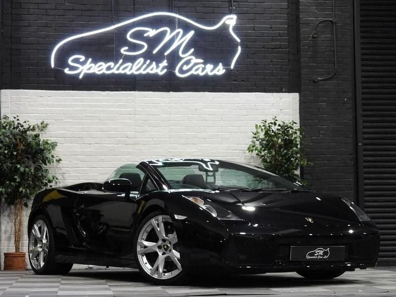 Used Lamborghini Gallardo 520 HP (382 kW) 2008 Black Cabriolet