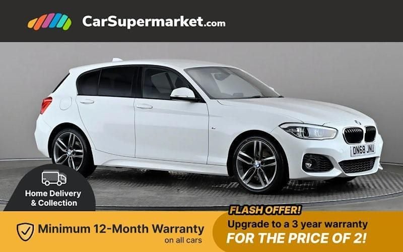 White Used 2018 BMW 118 M Sport Hatchback | £12,997 (Fair price) - Image 1/3