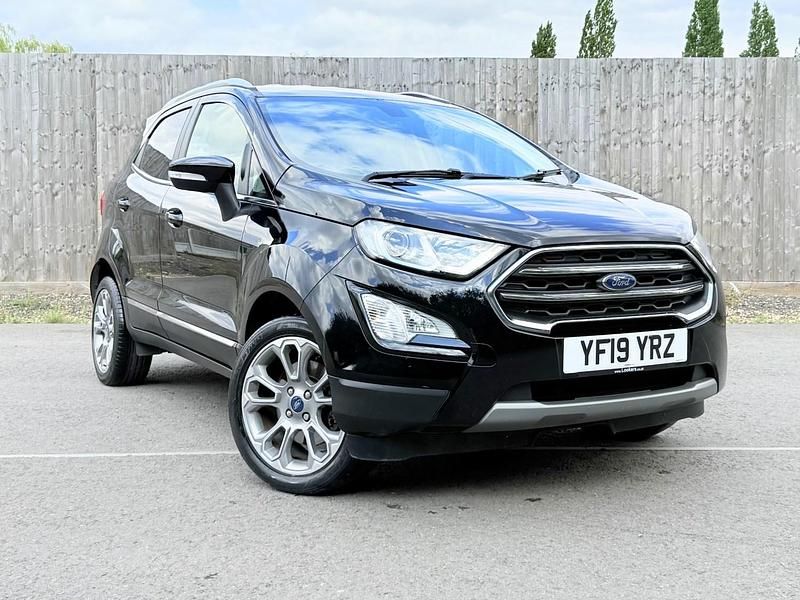 Black Used 2019 Ford Ecosport Titanium SUV | £9,495 (Fair price) - Image 1/4