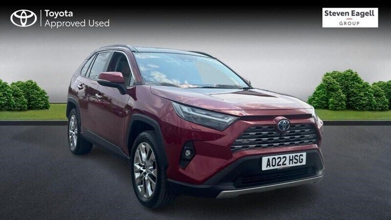 Red Used 2022 Toyota RAV4 Hybrid SUV | £27,994 (Expensive) - Image 1/4