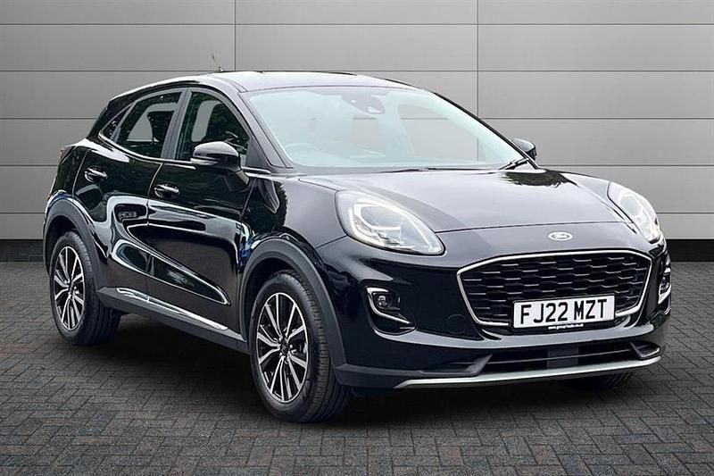 Black Used 2022 Ford Puma Titanium Hatchback | £15,500 (Good price) - Image 1/3