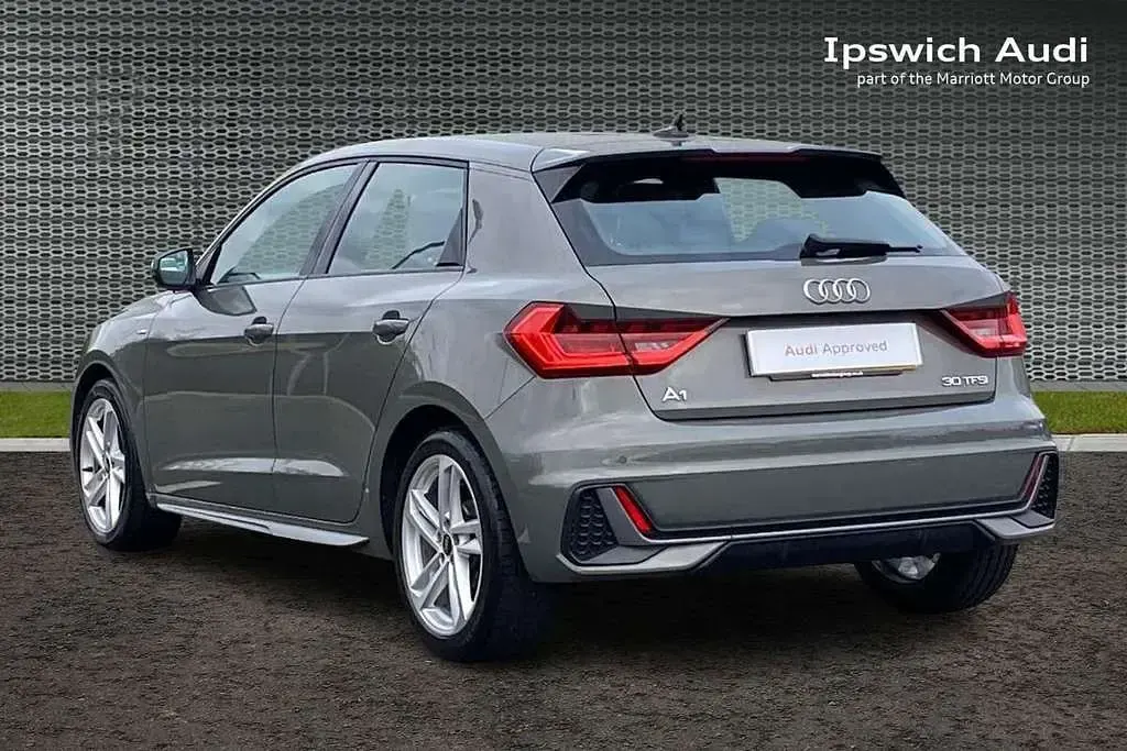 Used Audi A1 S-Line 109 HP (80 kW) 2021 Grey Hatchback