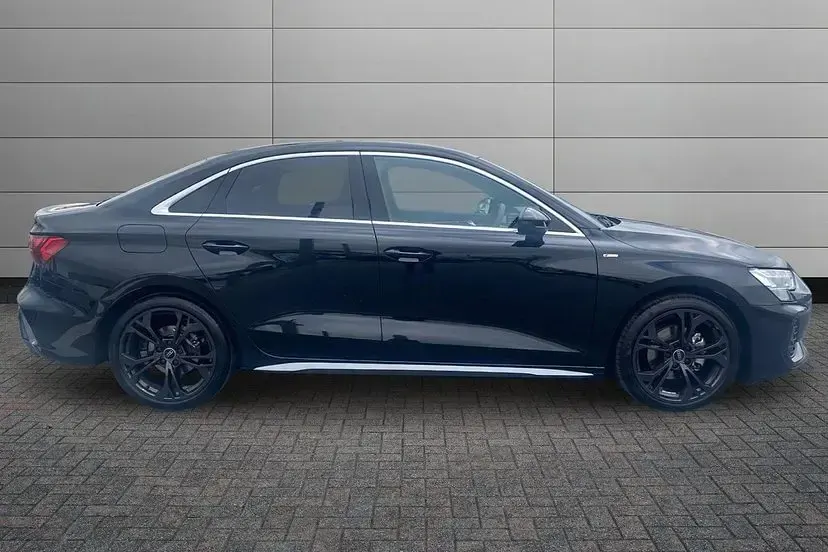 Used Audi A3 S-Line 116 HP (85 kW) 2025 Mythos black Sedan