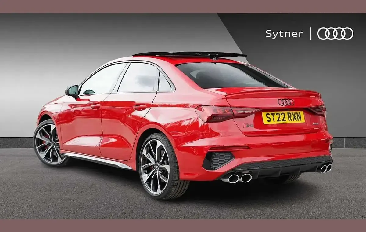 Used Audi S3 Advanced 310 HP (228 kW) 2022 Red Sedan