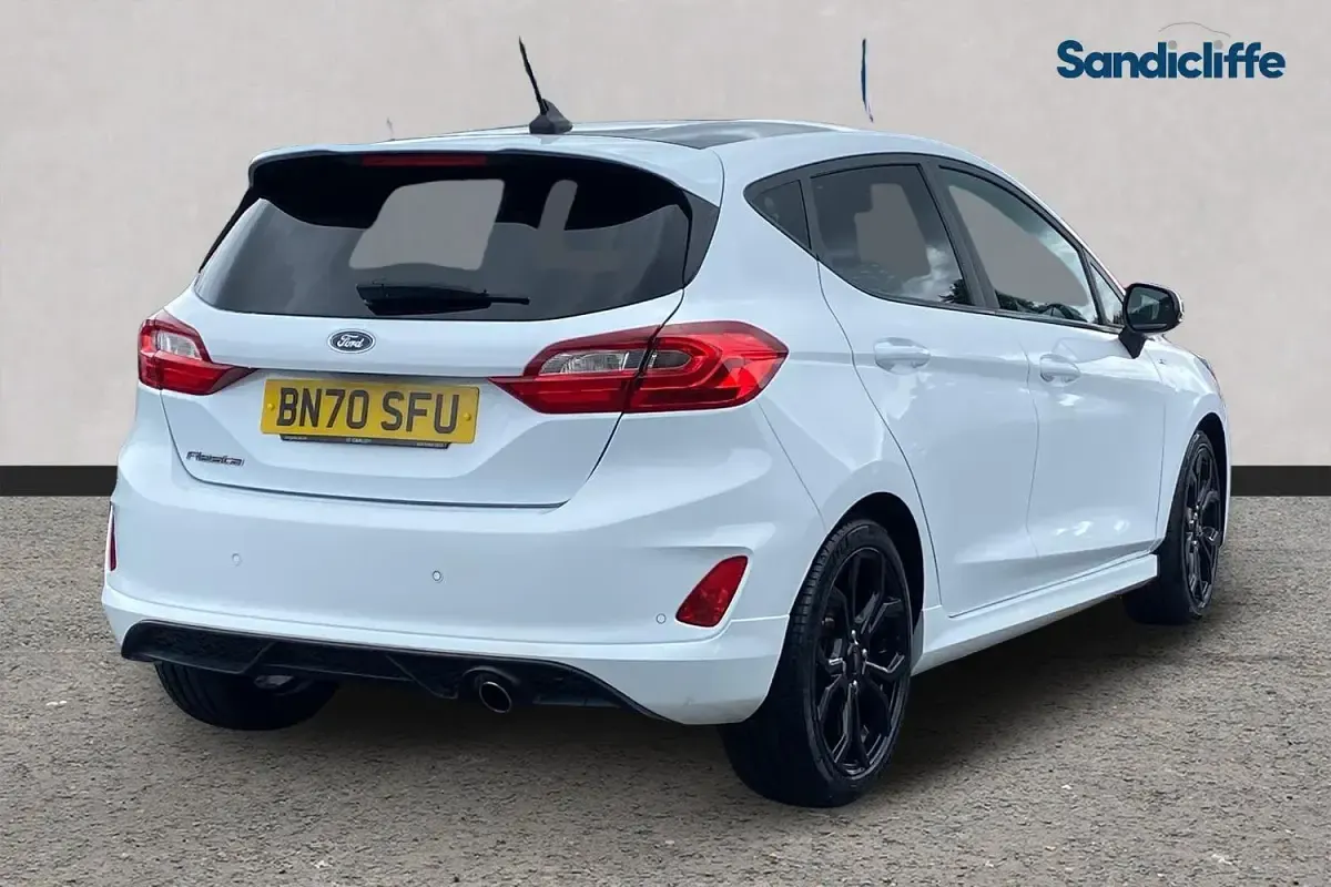 Used Ford Fiesta ST-Line 125 HP (91 kW) 2020 White Hatchback