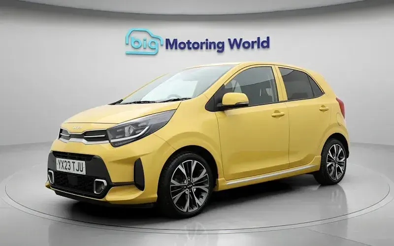 Used Kia Picanto GT-Line 67 HP (49 kW) 2023 Yellow Hatchback