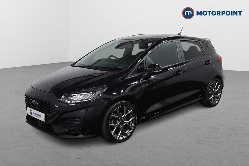 Used Ford Fiesta ST-Line 125 HP (91 kW) 2021 Black Hatchback
