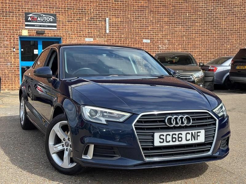 Used Audi A3 Sport 150 HP (110 kW) 2016 Blue Sedan