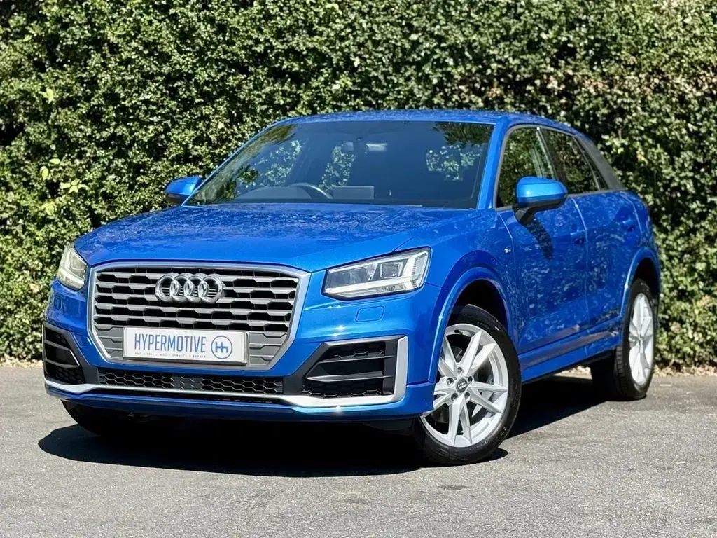 Used Audi Q2 S-Line 150 HP (110 kW) 2018 Blue SUV