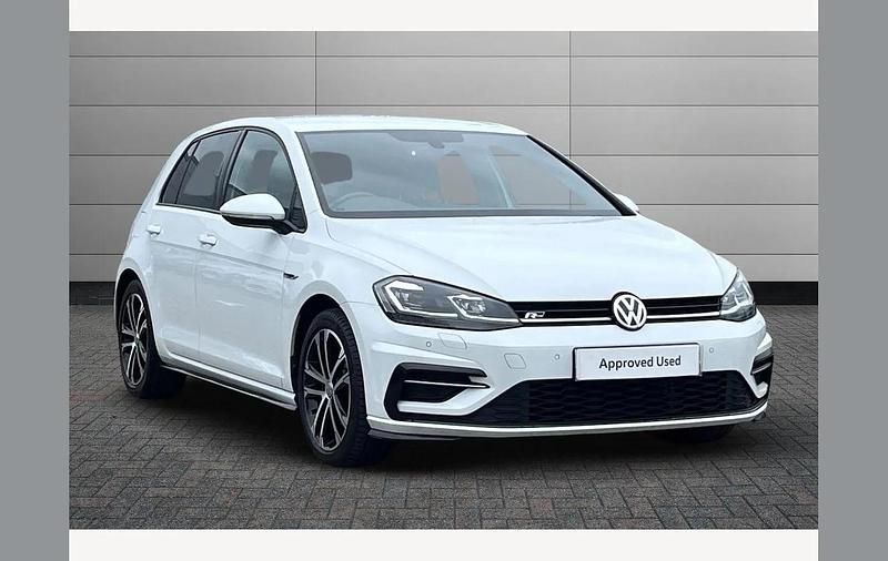 White Used 2020 VW Golf VIII R-line Edition Hatchback | £18,950 (Fair price) - Image 1/3