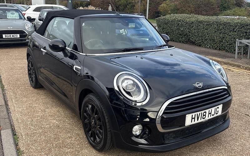 Black Used 2018 Mini Cooper Cabriolet Cabriolet | £11,491 (Good price) - Image 1/4