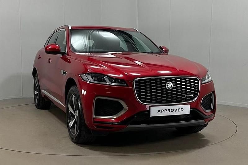 Begagnad Jaguar F-Pace R-Dynamic 404 HK (297 kW) 2022 Röd SUV