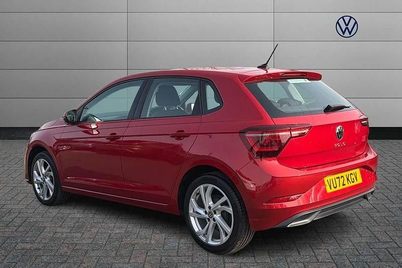 Used VW Polo Style 95 HP (69 kW) 2022 Red Hatchback
