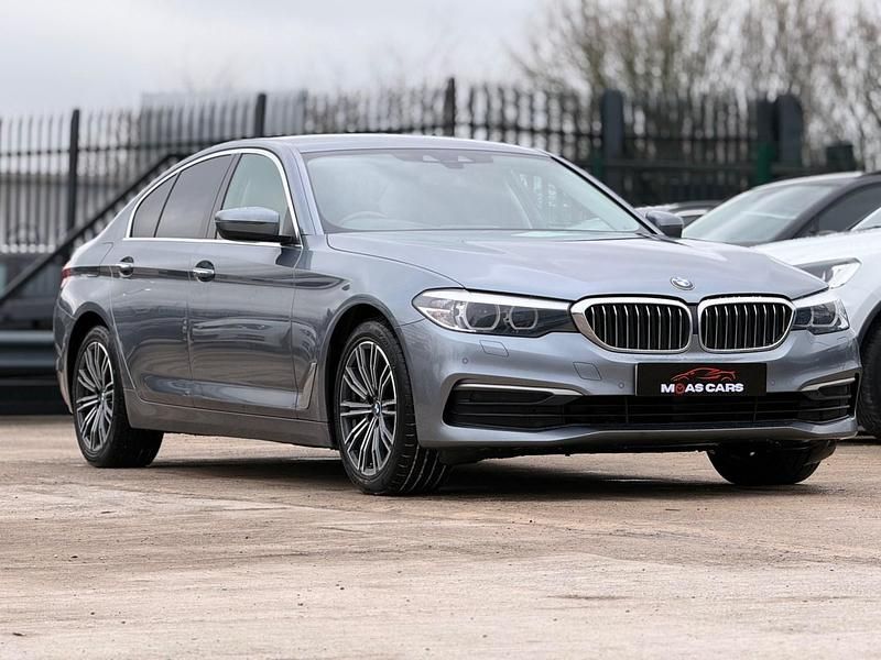 Blue Used 2018 BMW 530 Comfort Edition Sedan | £12,998 (Fair price) - Image 1/4