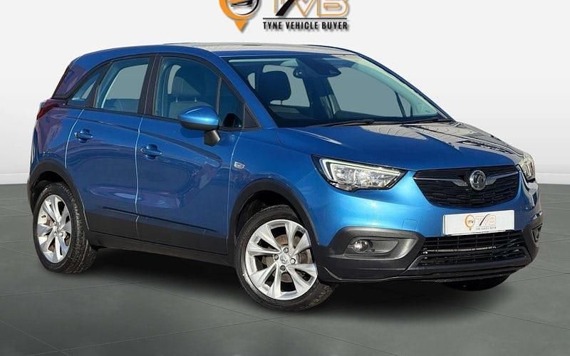 Used Vauxhall Crossland X S 110 HP (80 kW) 2019 Blue SUV