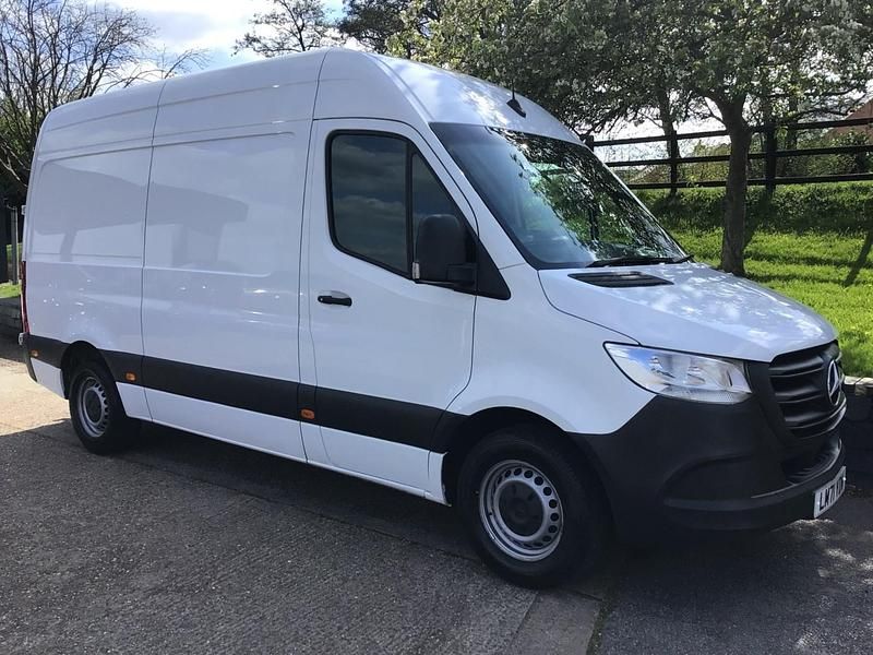 Begagnad Mercedes Sprinter Progressive 2022 Vit Van