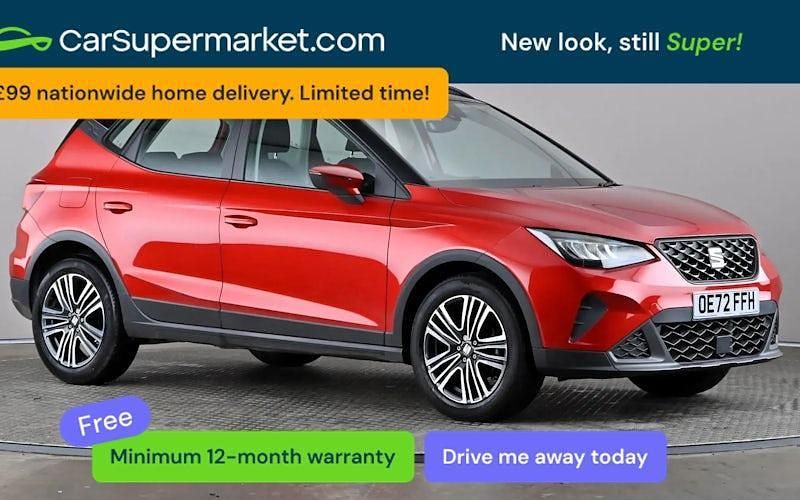 Used Seat Arona SE Technology 110 HP (80 kW) 2023 Red SUV
