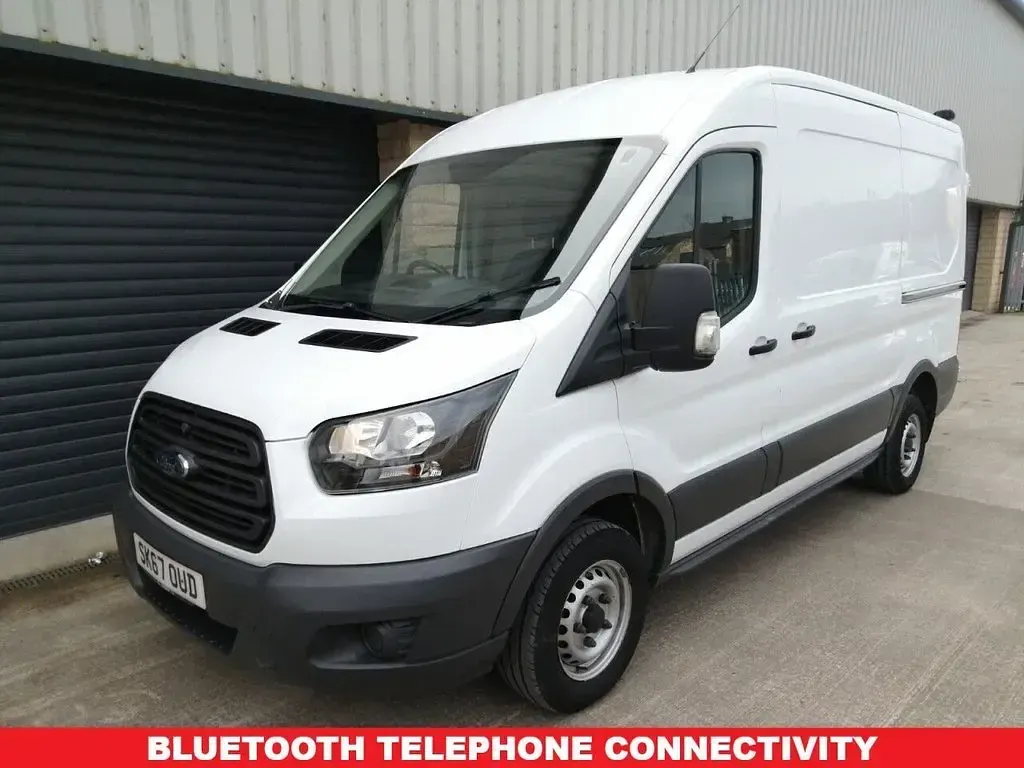 Used Ford Transit 130 HP (95 kW) 2017 White Van