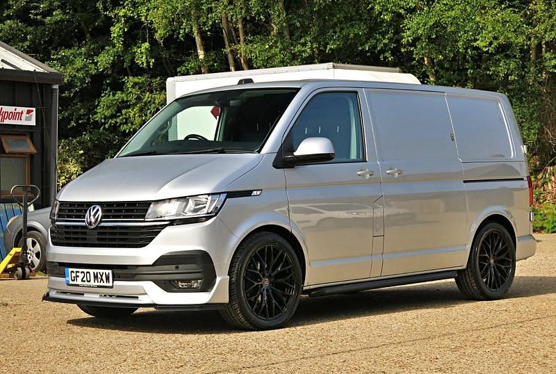 Silver Used 2020 VW T6.1 Highline Van | £19,495 (A bit pricey) - Image 1/2