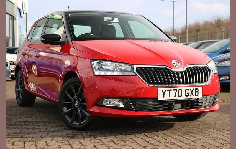Corrida red black magic pearl effect Used 2020 Skoda Fabia Colour Edition Hatchback | £10,850 (Fair price) - Image 1/4