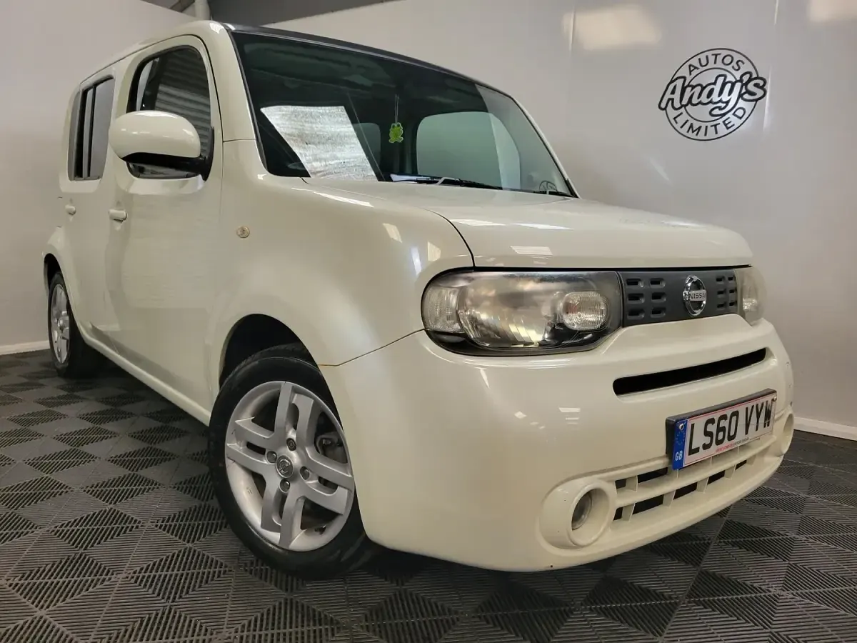 Used Nissan Cube 110 HP (80 kW) 2010 White Estate