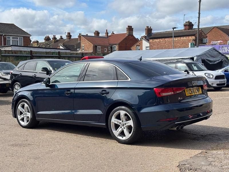 Used Audi A3 Sport 150 HP (110 kW) 2016 Blue Sedan