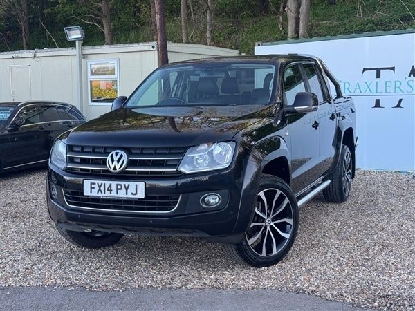 Black Used 2014 VW Amarok Highline Pickup | £11,000 (Good price) - Image 1/1