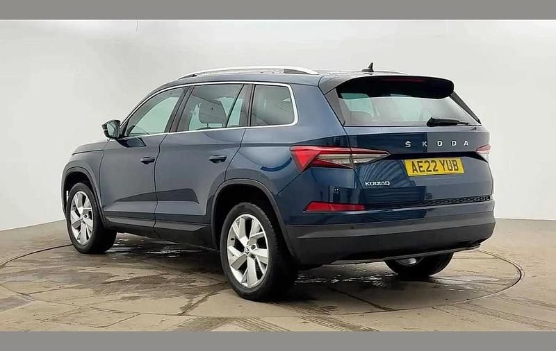 Second-hand Skoda Kodiaq SE L 150 CP (110 kW) 2022 Albastru SUV