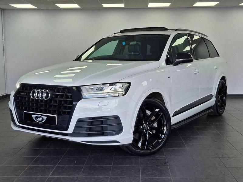 Used Audi Q7 Black Edition 286 HP (210 kW) 2018 White SUV