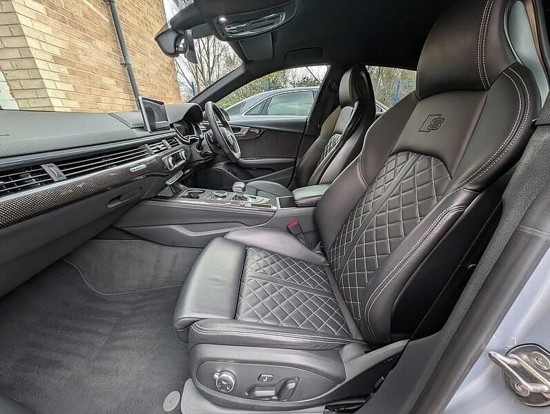 Used Audi S5 Business 354 HP (260 kW) 2018 Floret silver Coupe