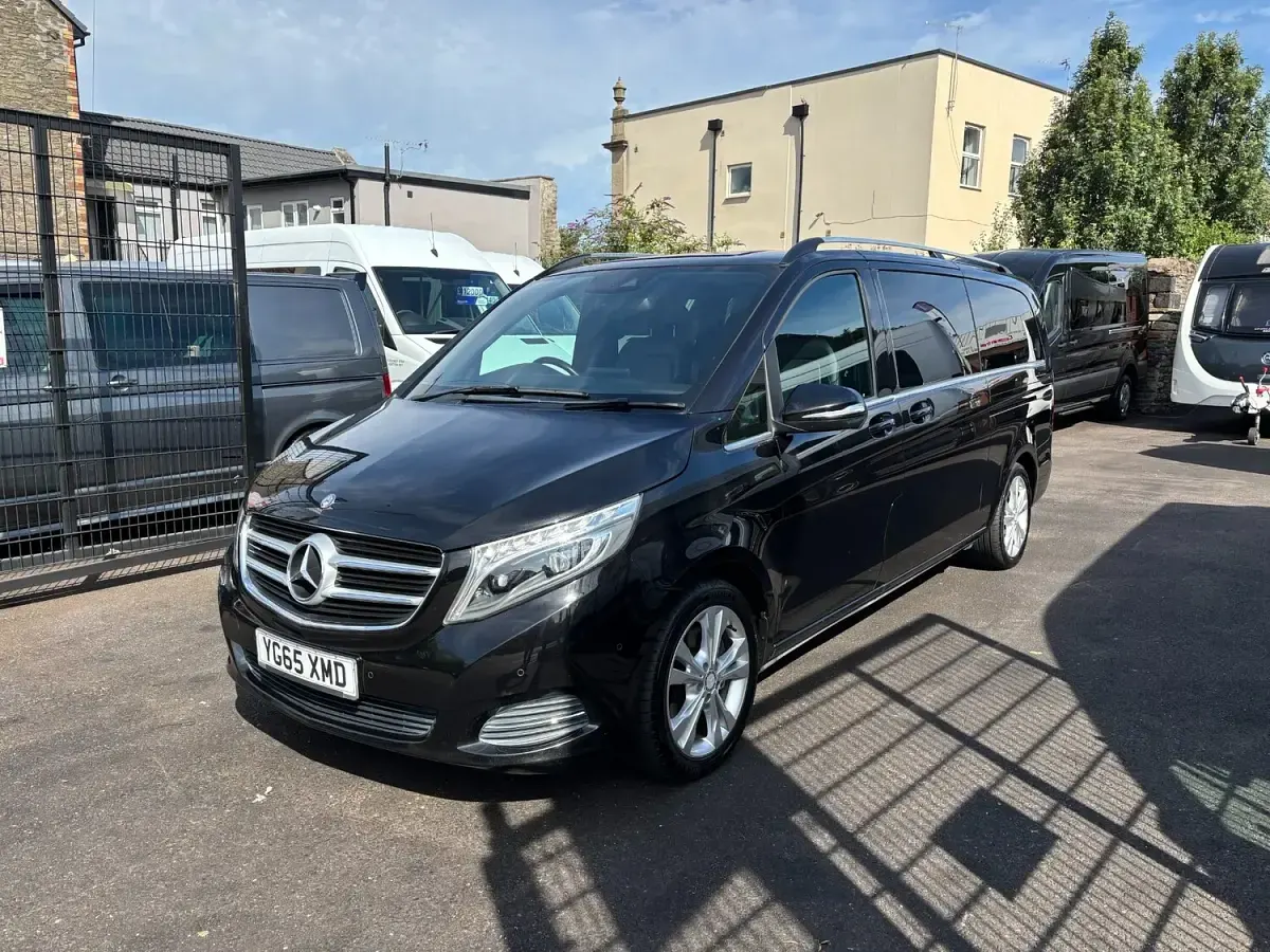 Used Mercedes V250 2015 Black MPV