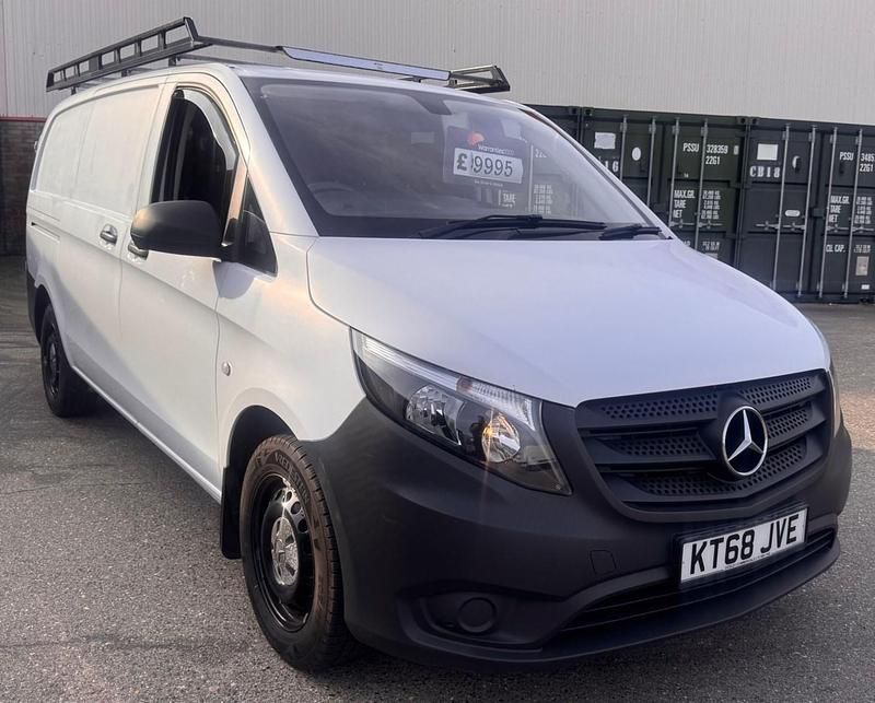 Used Mercedes Vito 115 HP (84 kW) 2018 White Van