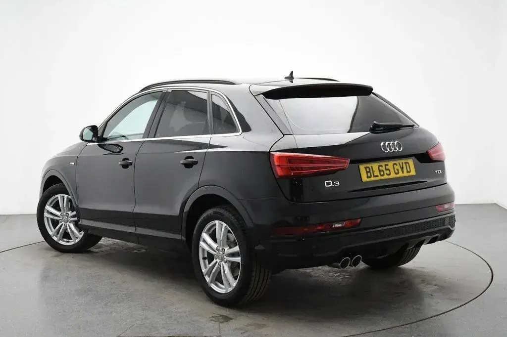 Used Audi Q3 S-Line 150 HP (110 kW) 2016 Black SUV