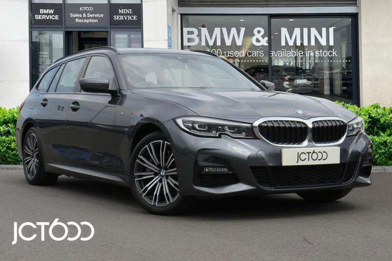 Grey Used 2021 BMW 330e M Sport Estate | £19,450 (Good price) - Image 1/4